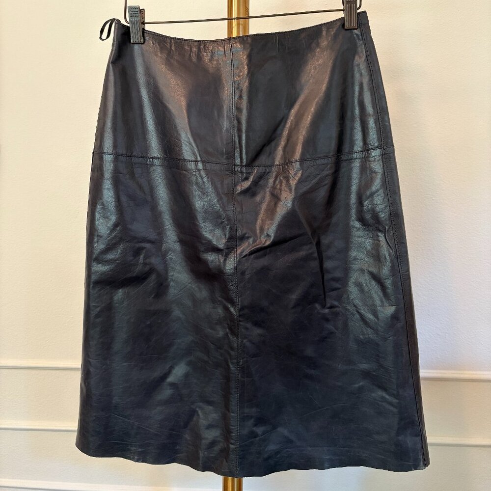 Banana Republic Leather Skirt